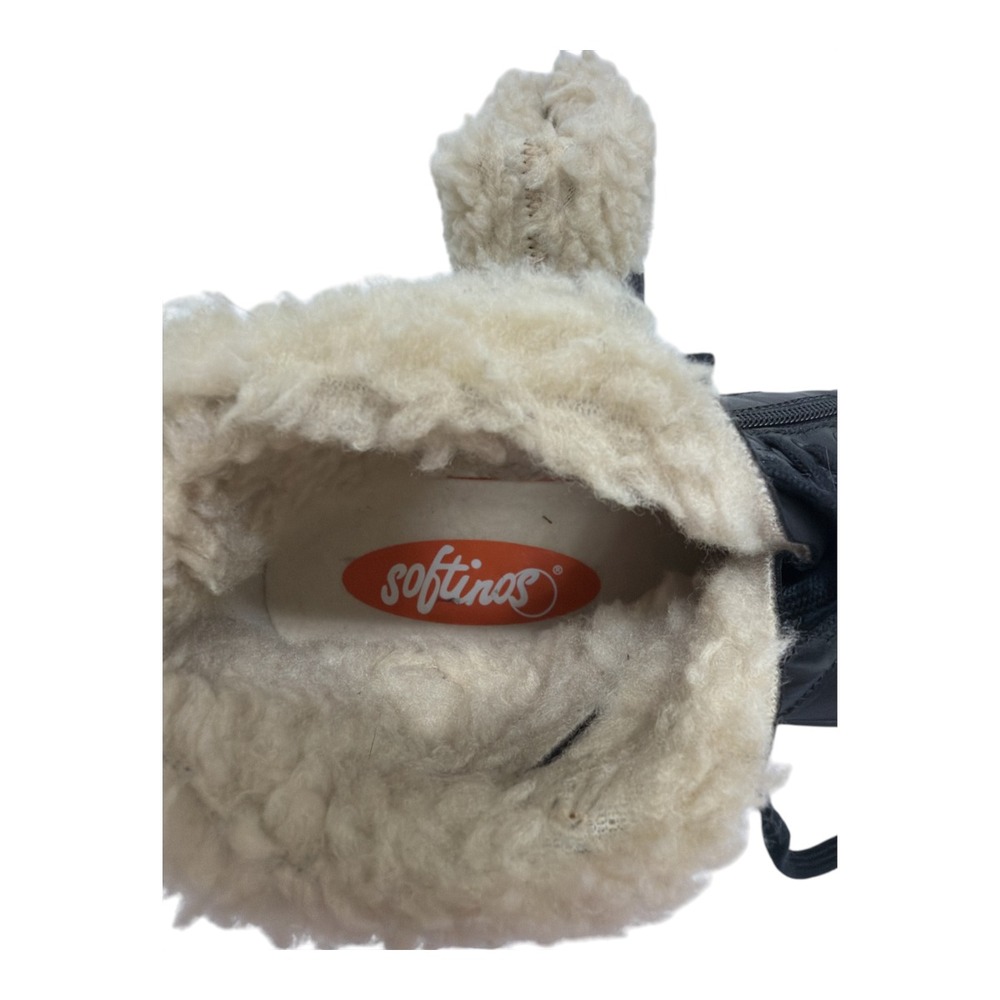 Softinos by Fly London Alio Faux Shearling Bootie Womens Size 42 NWT Portugal - Picture 7 of 10